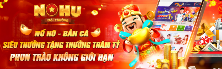 Nổ Hũ Đổi Thưởng Logo Banner
